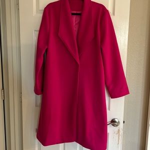 VanGough Dress Womens coat new hot pink Xl